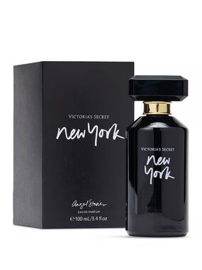 Victoria's Secret New York Eau de Parfum - Black with White Script. 1.7 FL oz